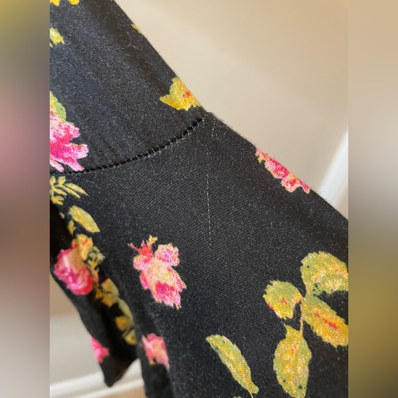 NWT Free People Sample Piece Lone Star Bias Floral Dress - Picture 7 of 15